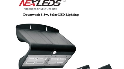 Downwash 6.8w, Solar LED Lighting
