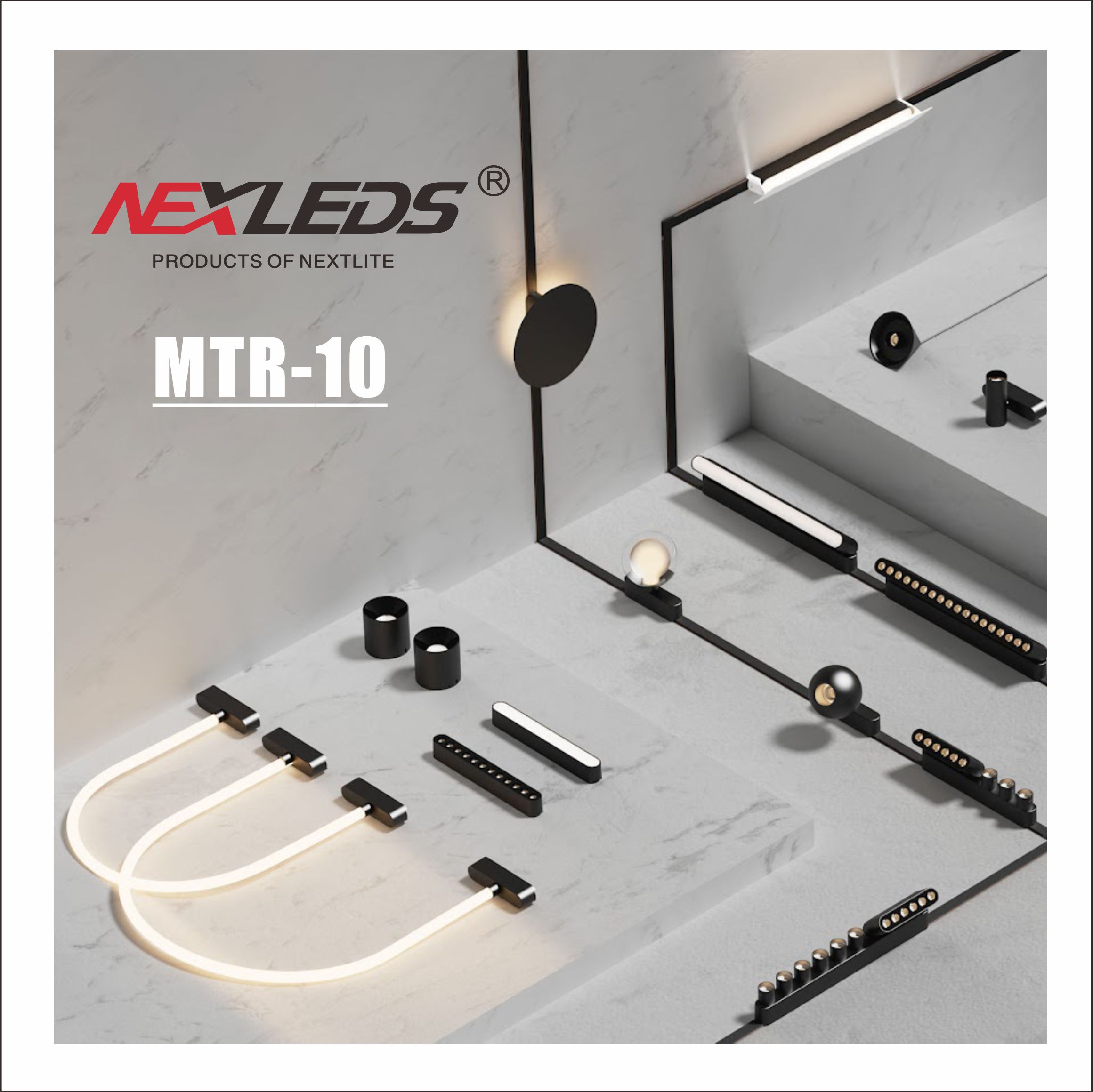 MTR10 LED MAGNETIC PROFILE SMATR SLIM