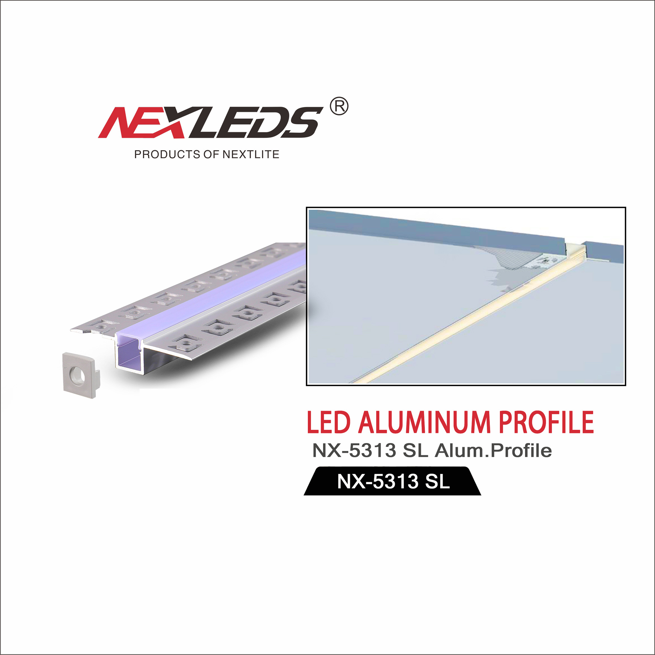 NX 5313 SL ALUMINUM PROFILE