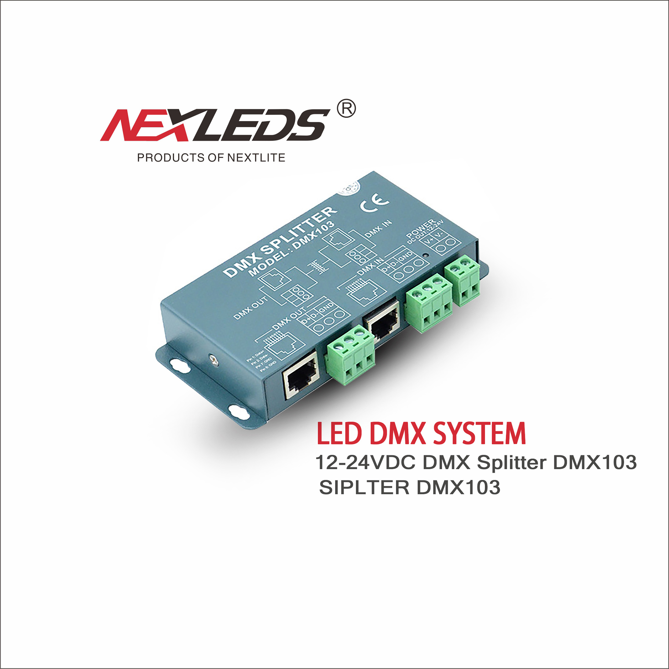 LED DMX SYSTEM Splitter DMX103