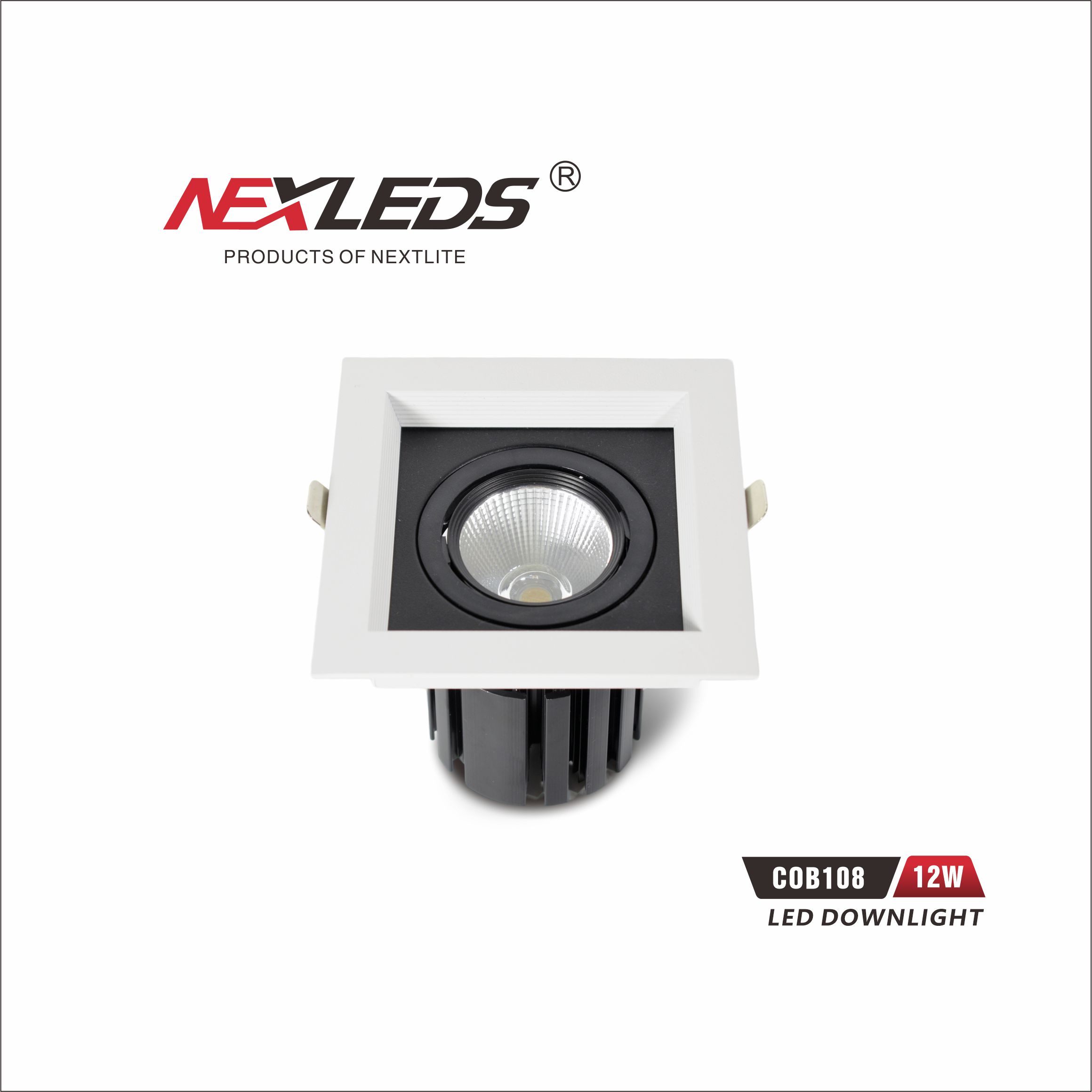 COB108 12W / 12Wx3 LED DOWNLIGHT 3CCT