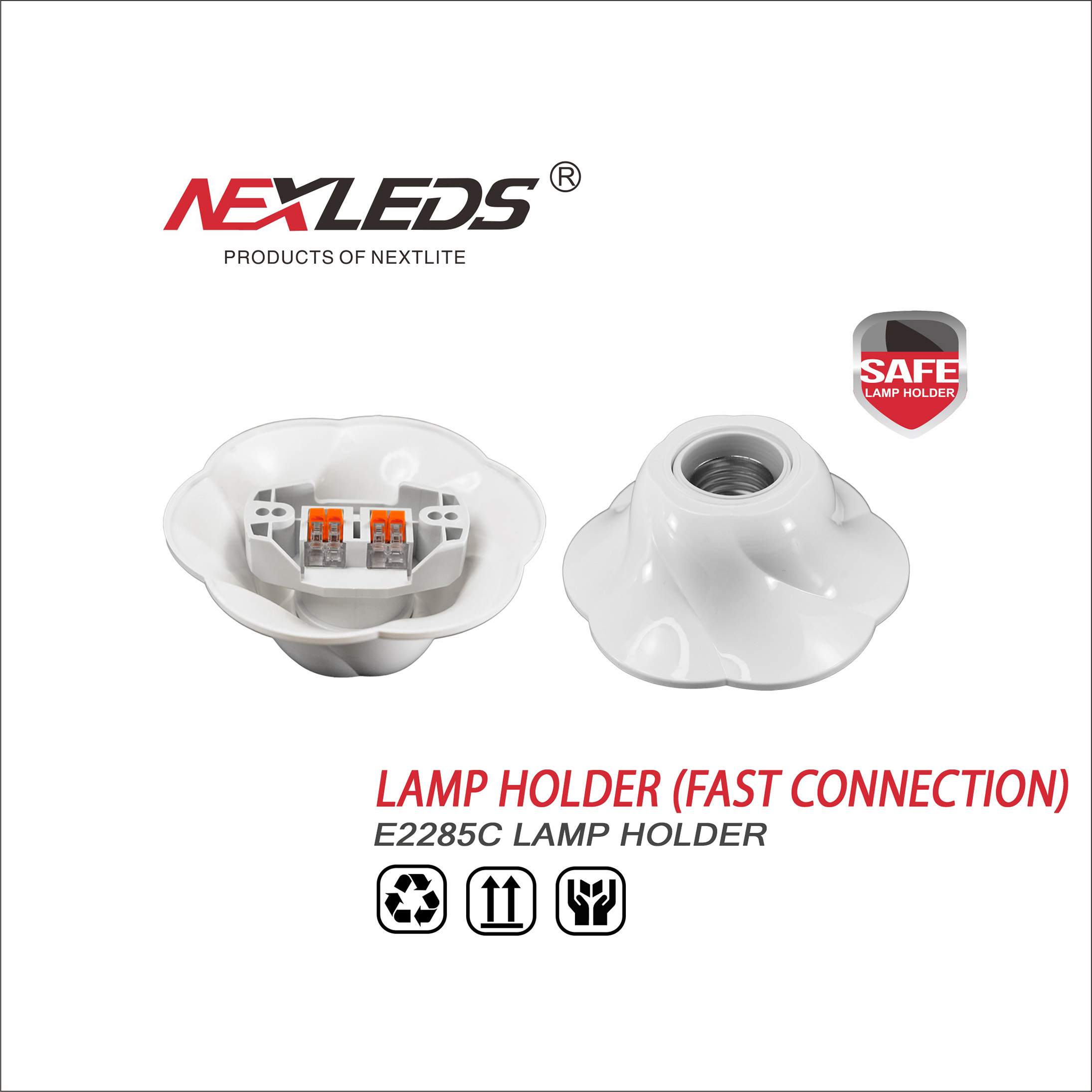 LAMP HOLDER (FAST CONNECTION) E2285C 