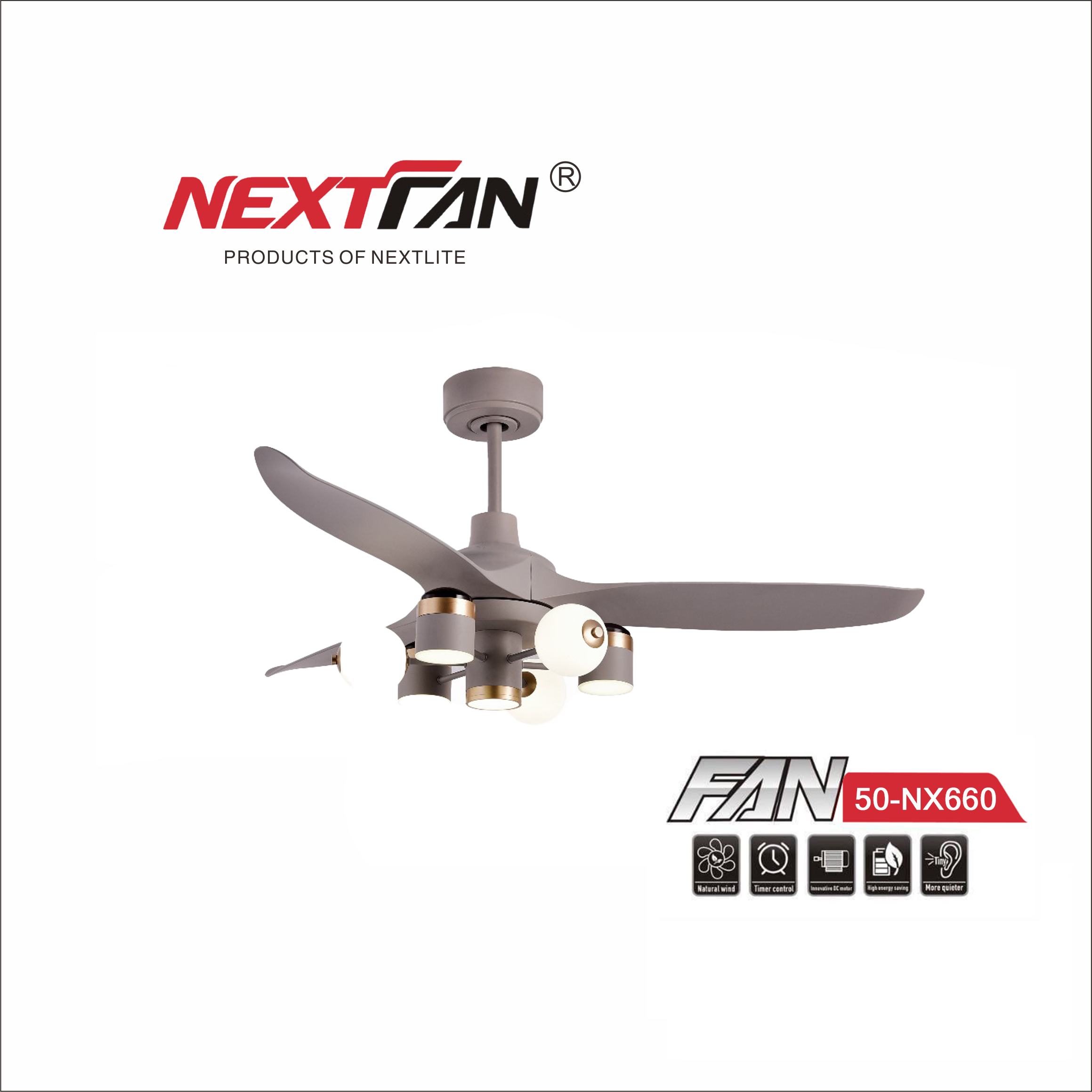 DECORATIVE CEILING FAN 50-NX660