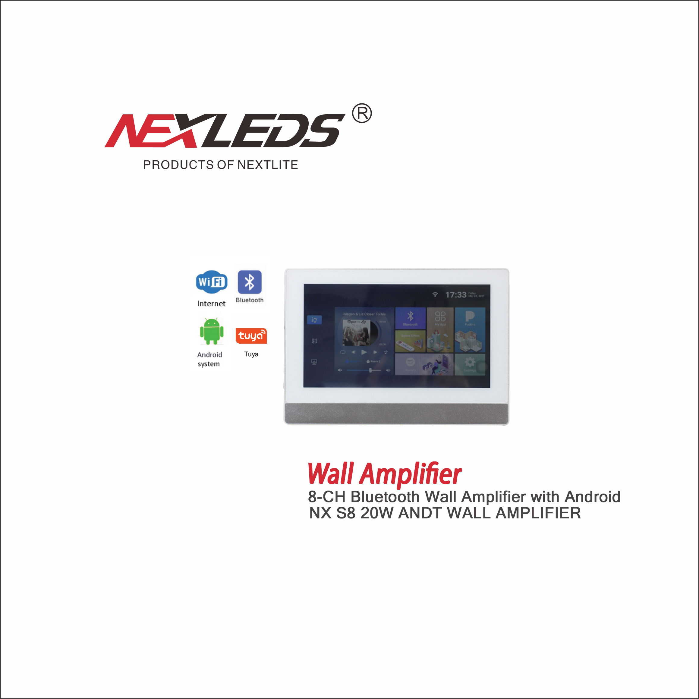 ‎NX S8 20W ANDT WALL AMPLIFIER