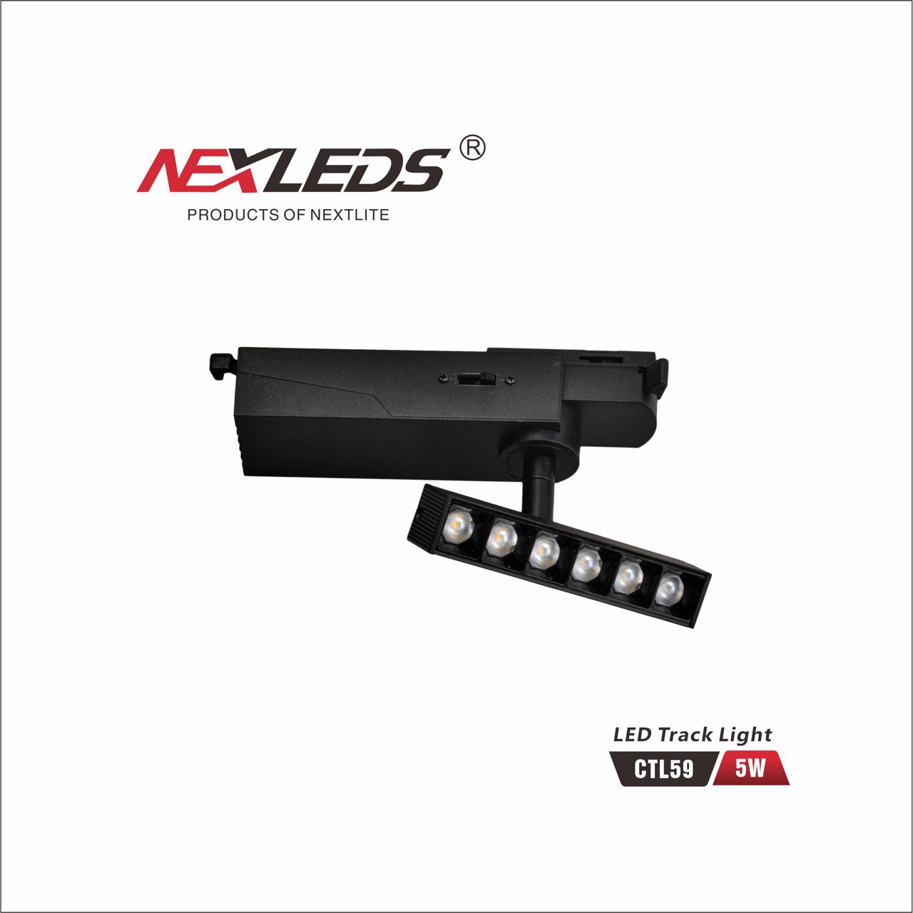 LED TRACK LIGHT CTL59 5W /10W / 16W / 20W  3CCT
