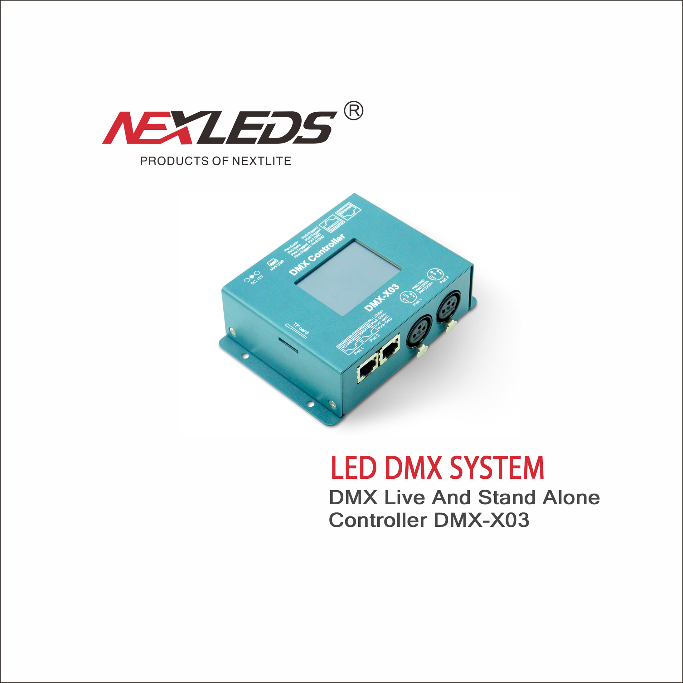 DMX Live And Stand Alone LED Controller DMX-X03